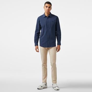  Erkek Regular Fit Lacivert Gömlek