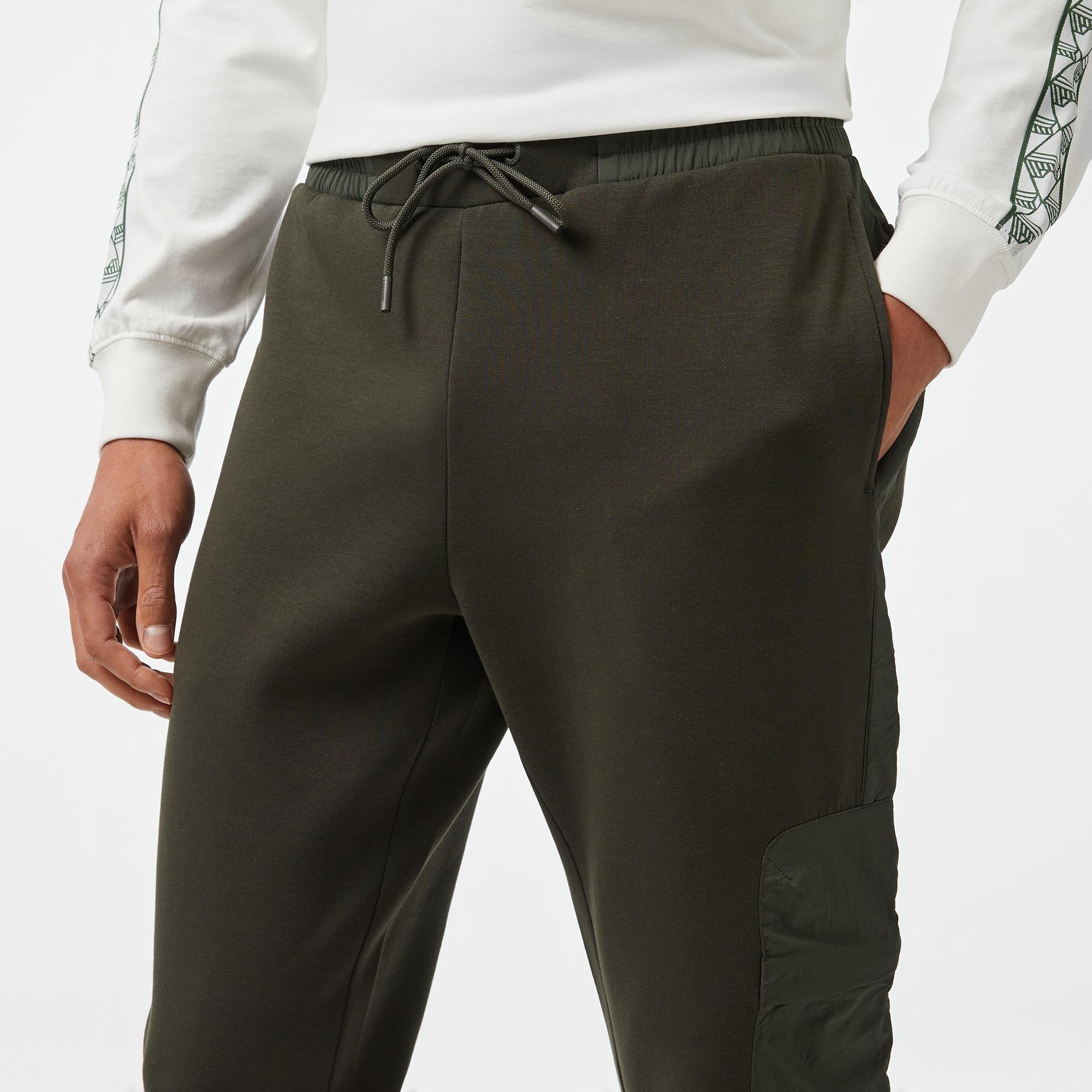 Erkek Regular Fit Haki Eşofman Altı