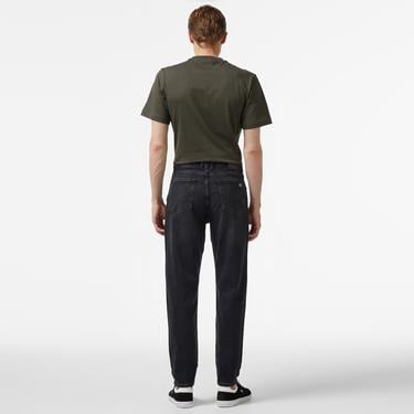  Erkek Regular Fit Denim Gri Pantolon