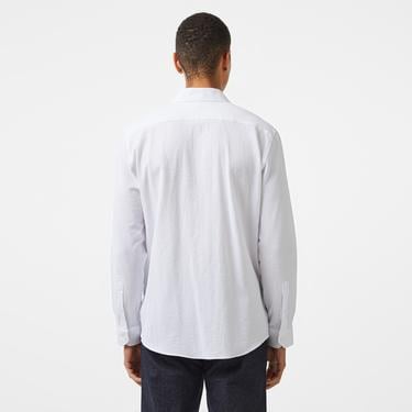  Erkek Regular Fit Beyaz Gömlek