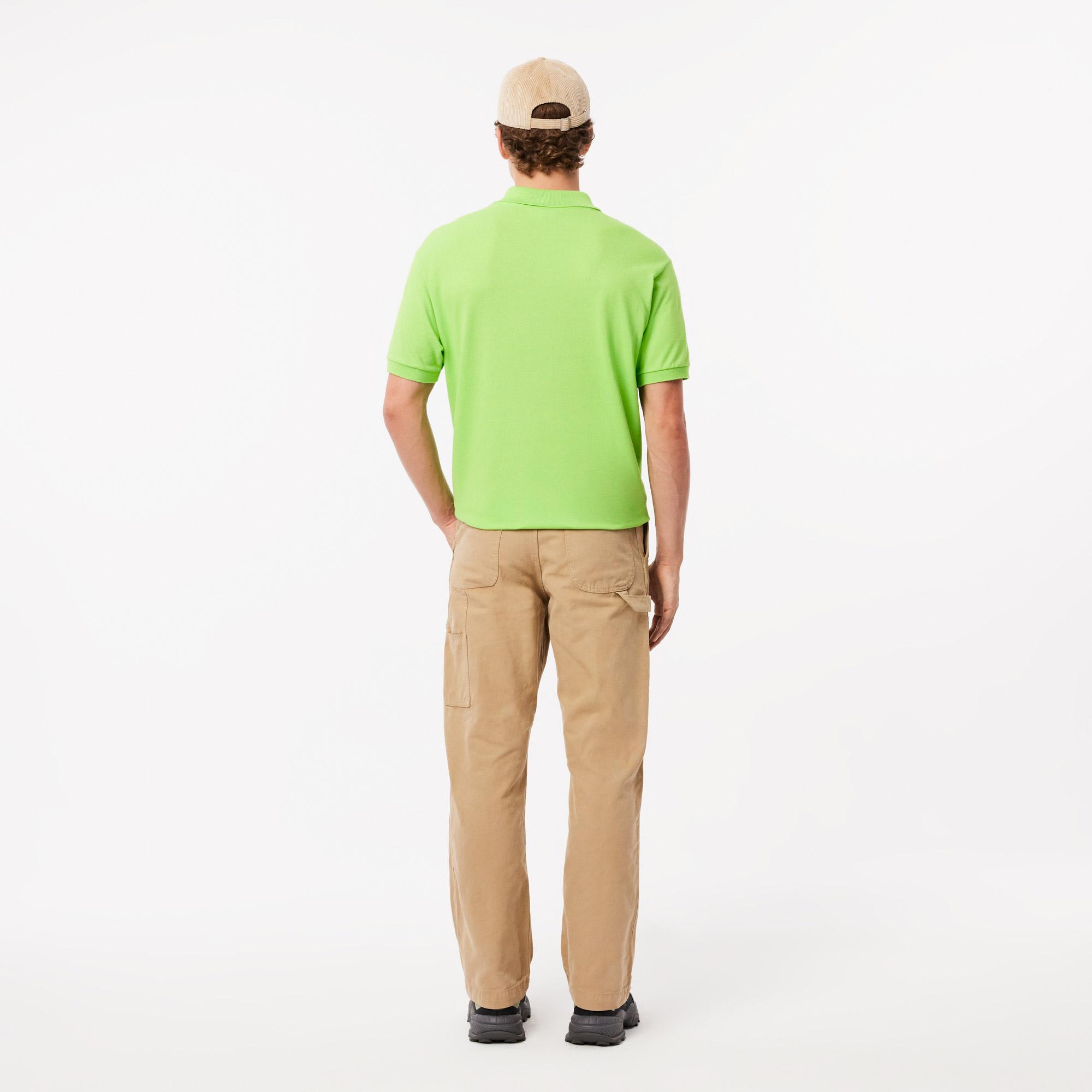 Erkek Relaxed Fit Chino Bej Pantolon