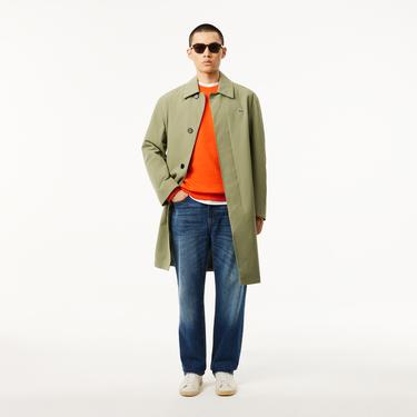  Erkek Classic Fit Bisiklet Yaka Turuncu Sweatshirt