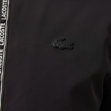  Erkek Regular Fit Kapüşonlu Siyah Mont