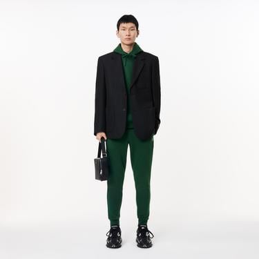  Lacoste Erkek Classic Fit Kapüşonlu Yeşil Sweatshirt