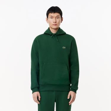  Lacoste Erkek Classic Fit Kapüşonlu Yeşil Sweatshirt