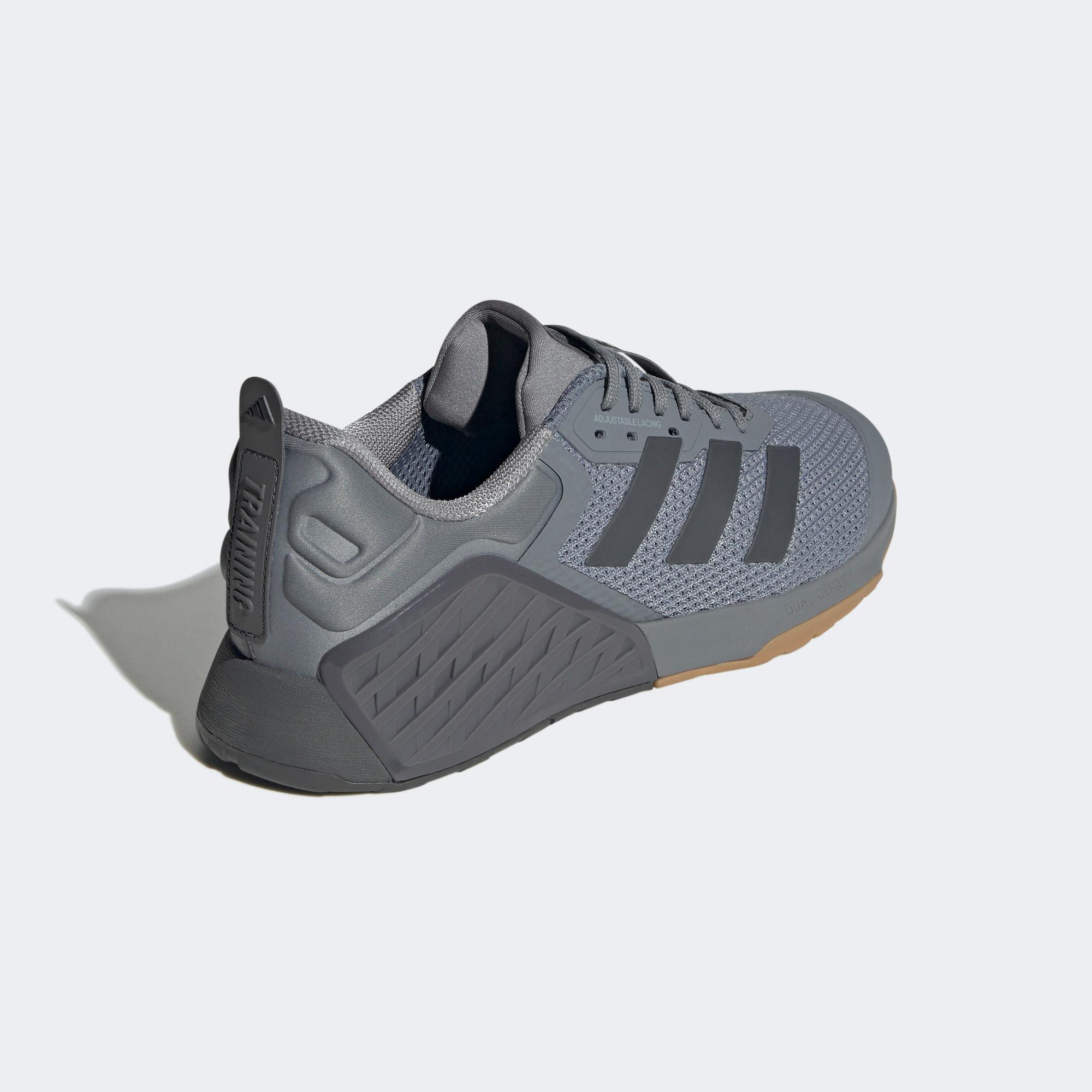 adidas Dropset 3 Unisex Gri Antrenman Ayakkabısı