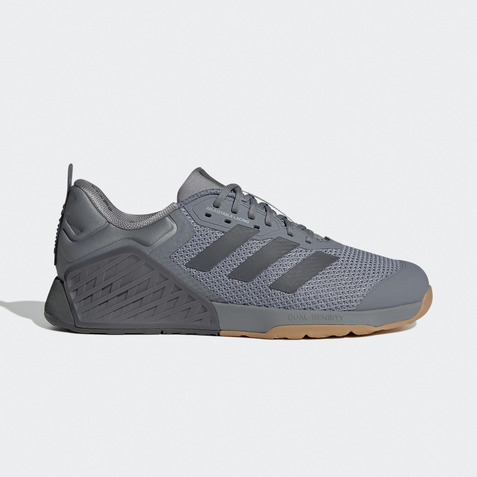 adidas Dropset 3 Unisex Gri Antrenman Ayakkabısı