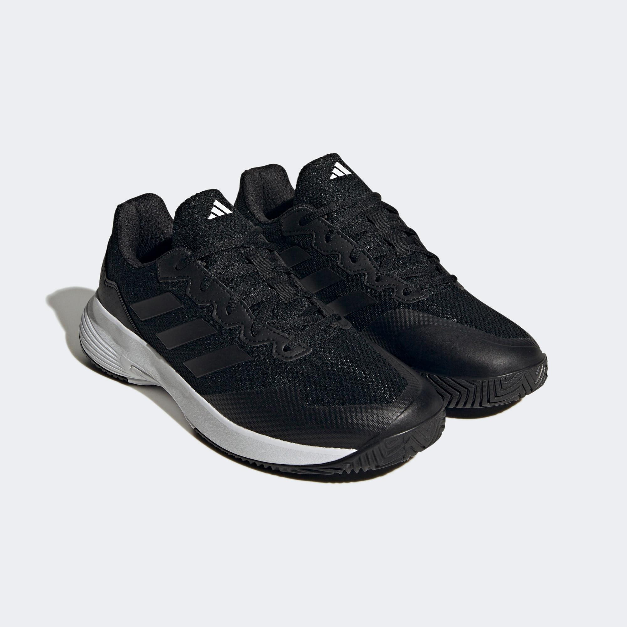 adidas Gamecourt 2.0 Unisex Siyah Tenis Ayakkabısı