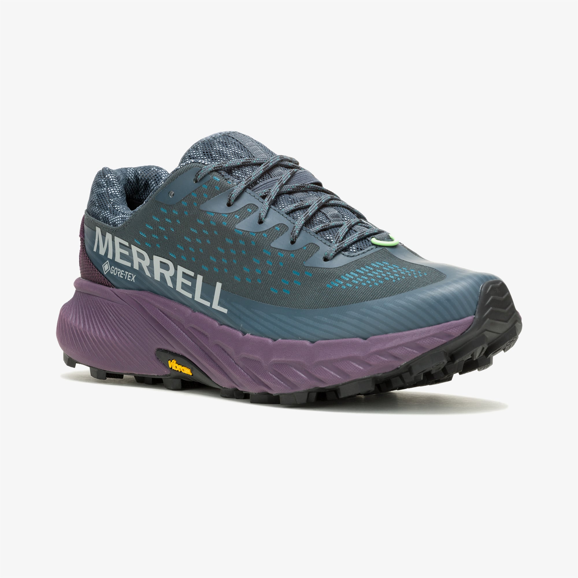 Merrel Agility Peak Gore-Tex Erkek Mor Outdoor Ayakkabı - Görsel 3