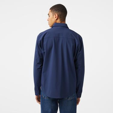  Erkek Relaxed Fit Lacivert Gömlek