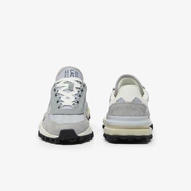  Lacoste Elite Active Kadın Açık Gri Sneaker