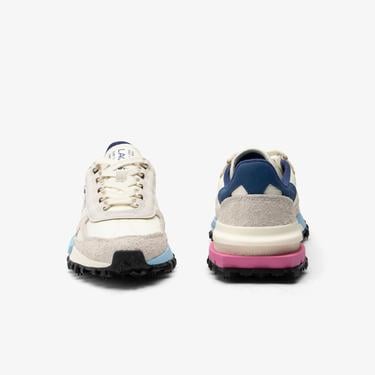  Lacoste Elite Active Kadın Beyaz/Lacivert Sneaker