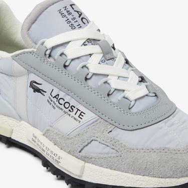  Lacoste Elite Active Kadın Açık Gri Sneaker