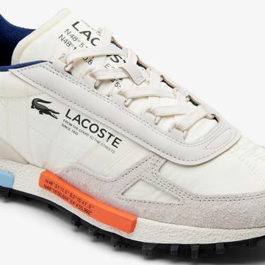  Lacoste Elite Active Erkek Beyaz/Lacivert Sneaker