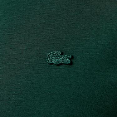  Erkek Slim Fit Koyu Yeşil Gömlek