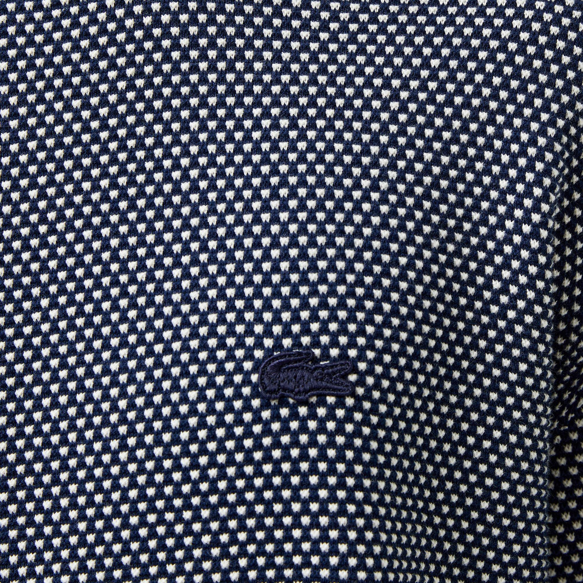 Erkek Relaxed Fit Bisiklet Yaka Lacivert Triko