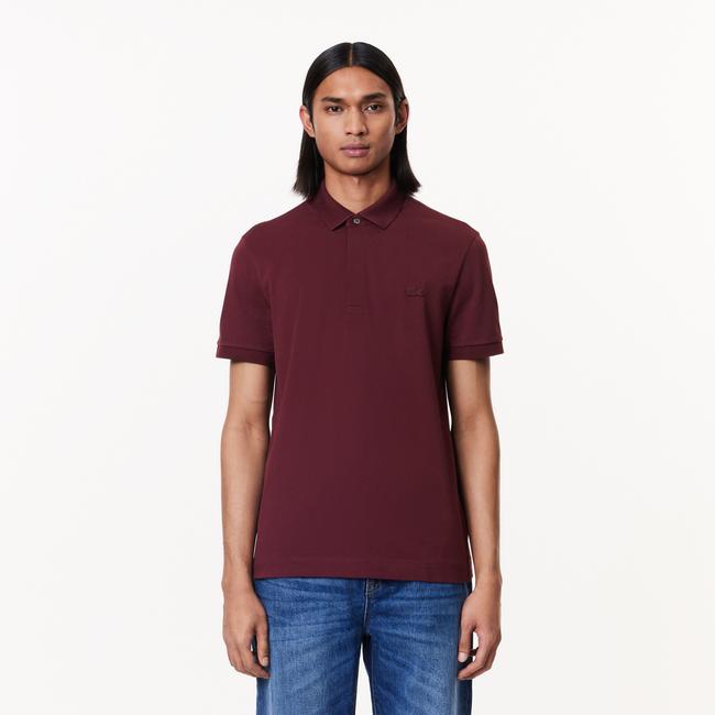  Paris Erkek Regular Fit Bordo Polo