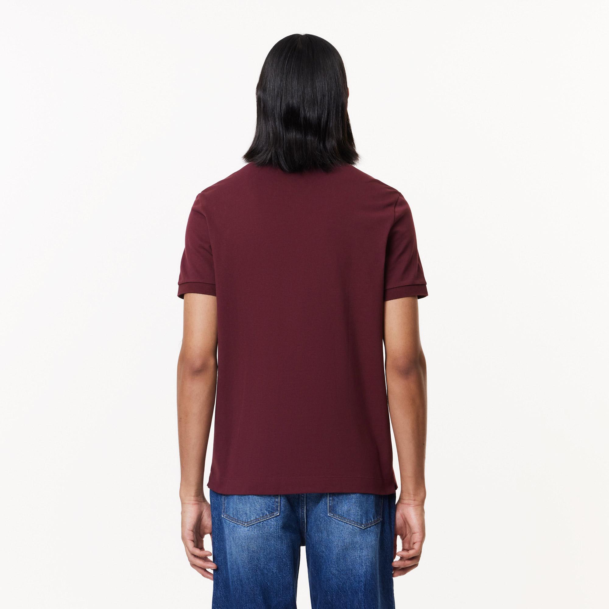 Erkek Regular Fit Bordo Paris Polo