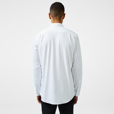  Lacoste Erkek Slim Fit Beyaz Gömlek