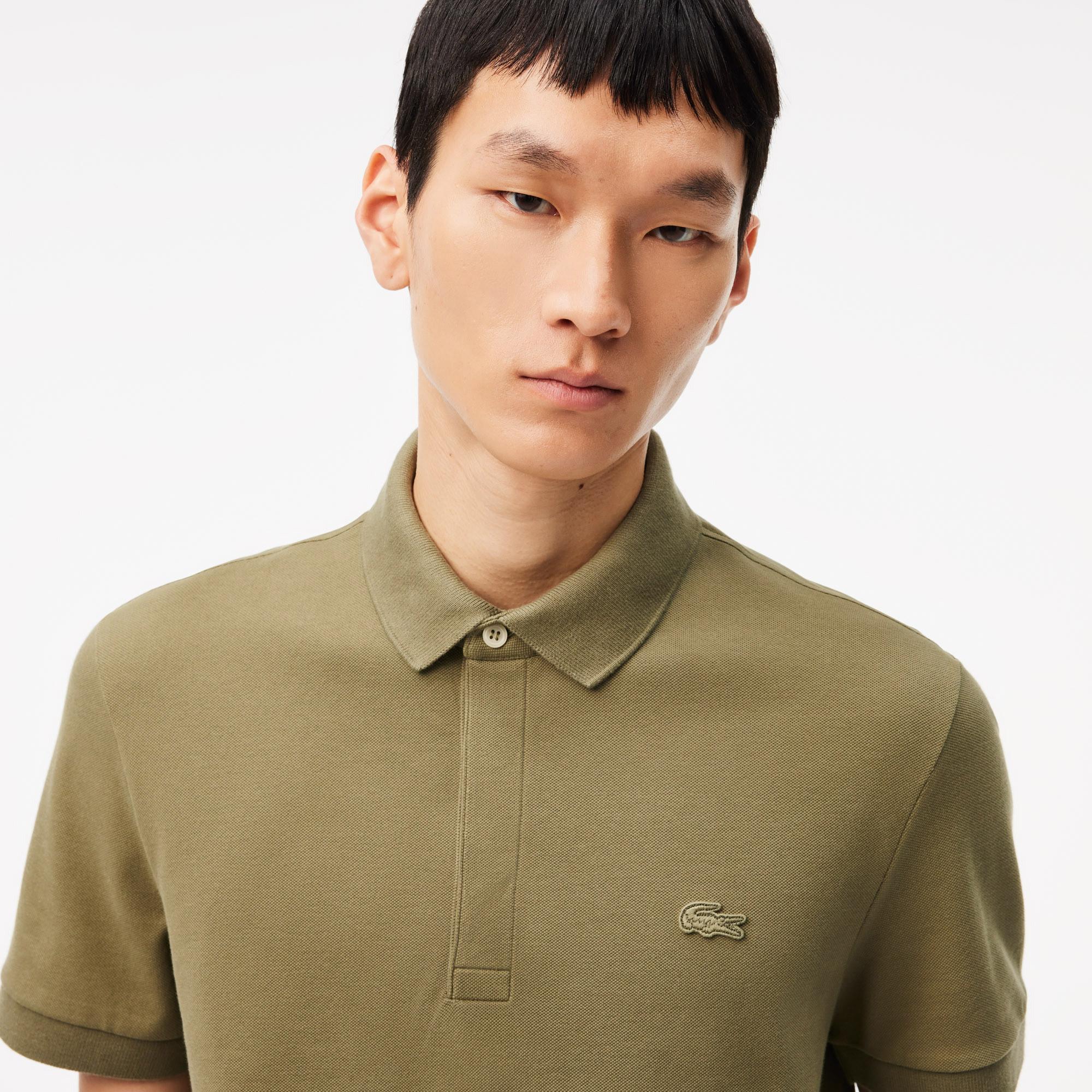 Lacoste Paris Erkek Regular Fit Haki Polo