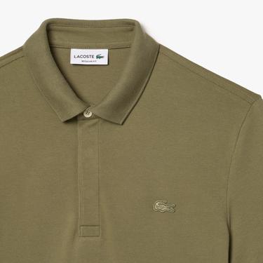  Lacoste Paris Erkek Regular Fit Haki Polo