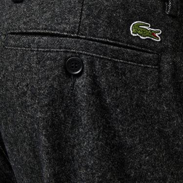  Erkek Tapered Fit Chino Siyah Pantolon