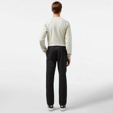  Erkek Tapered Fit Chino Siyah Pantolon