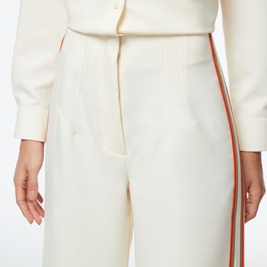  Kadın Regular Fit Krem Pantolon