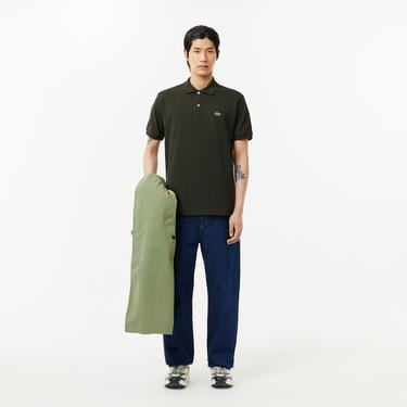  Lacoste L.12.12 Erkek Classic Fit Haki Polo