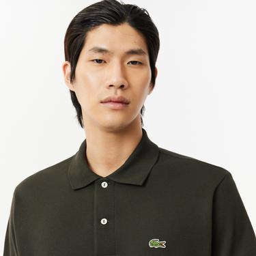  Lacoste L.12.12 Erkek Classic Fit Haki Polo