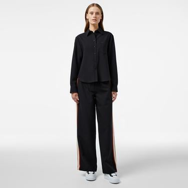  Kadın Regular Fit Siyah Pantolon