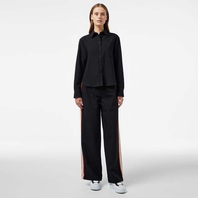  Kadın Regular Fit Siyah Pantolon