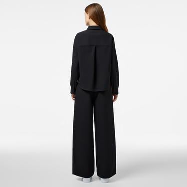  Kadın Regular Fit Siyah Pantolon