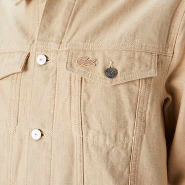  Erkek Gömlek Yaka Bej Ceket