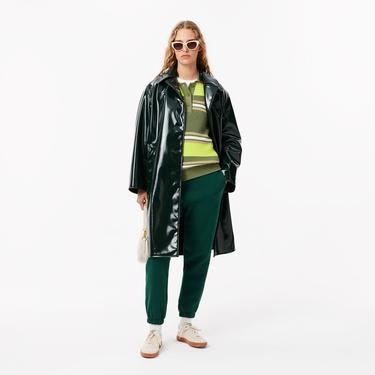  Kadın Regular Fit Koyu Yeşil Eşofman Altı