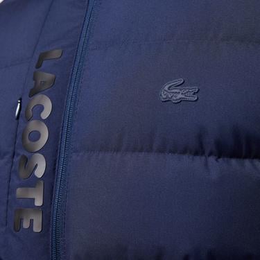  Erkek Regular Fit Kapüşonlu Lacivert Şişme Mont