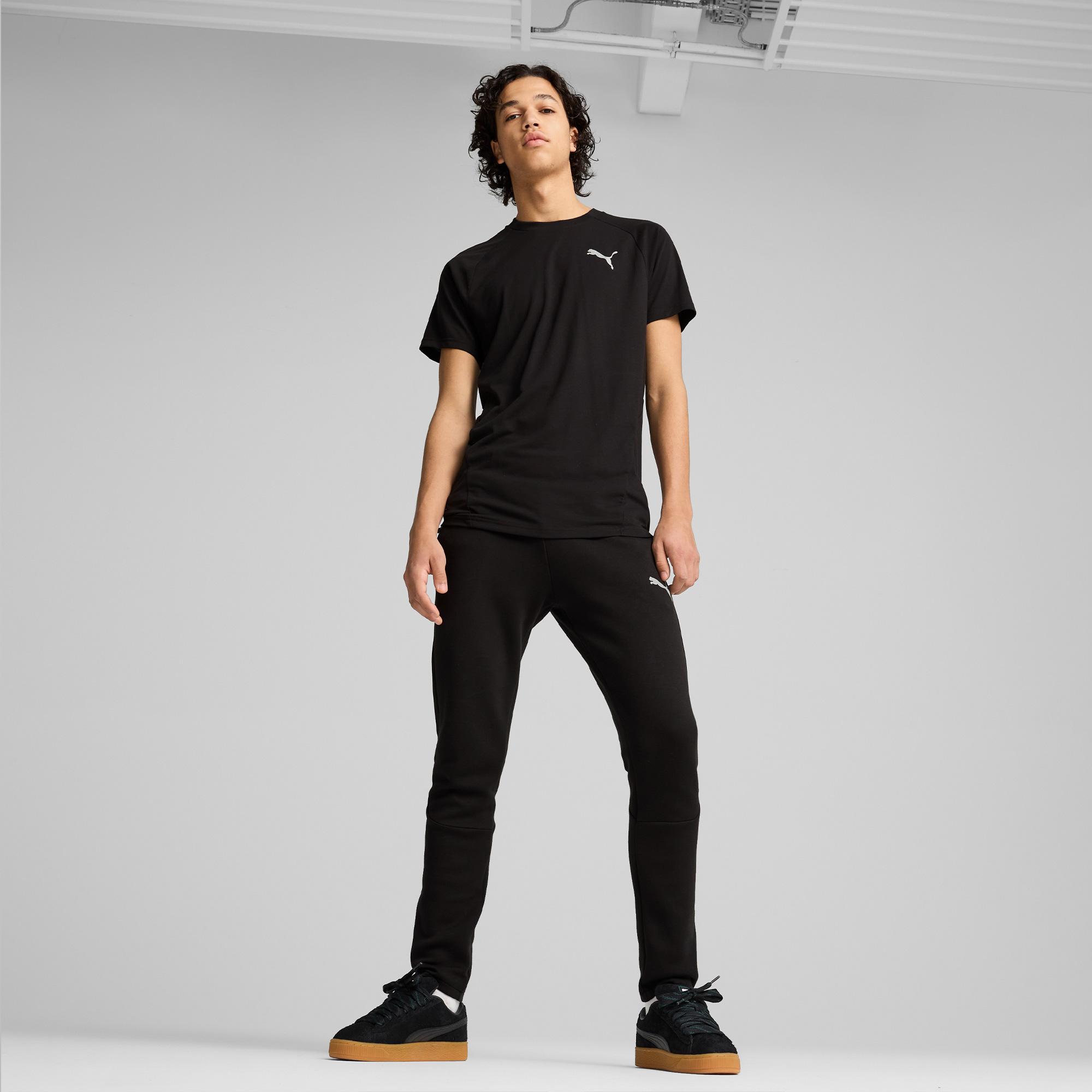 Puma Evostripe Erkek Siyah Günlük T-Shirt
