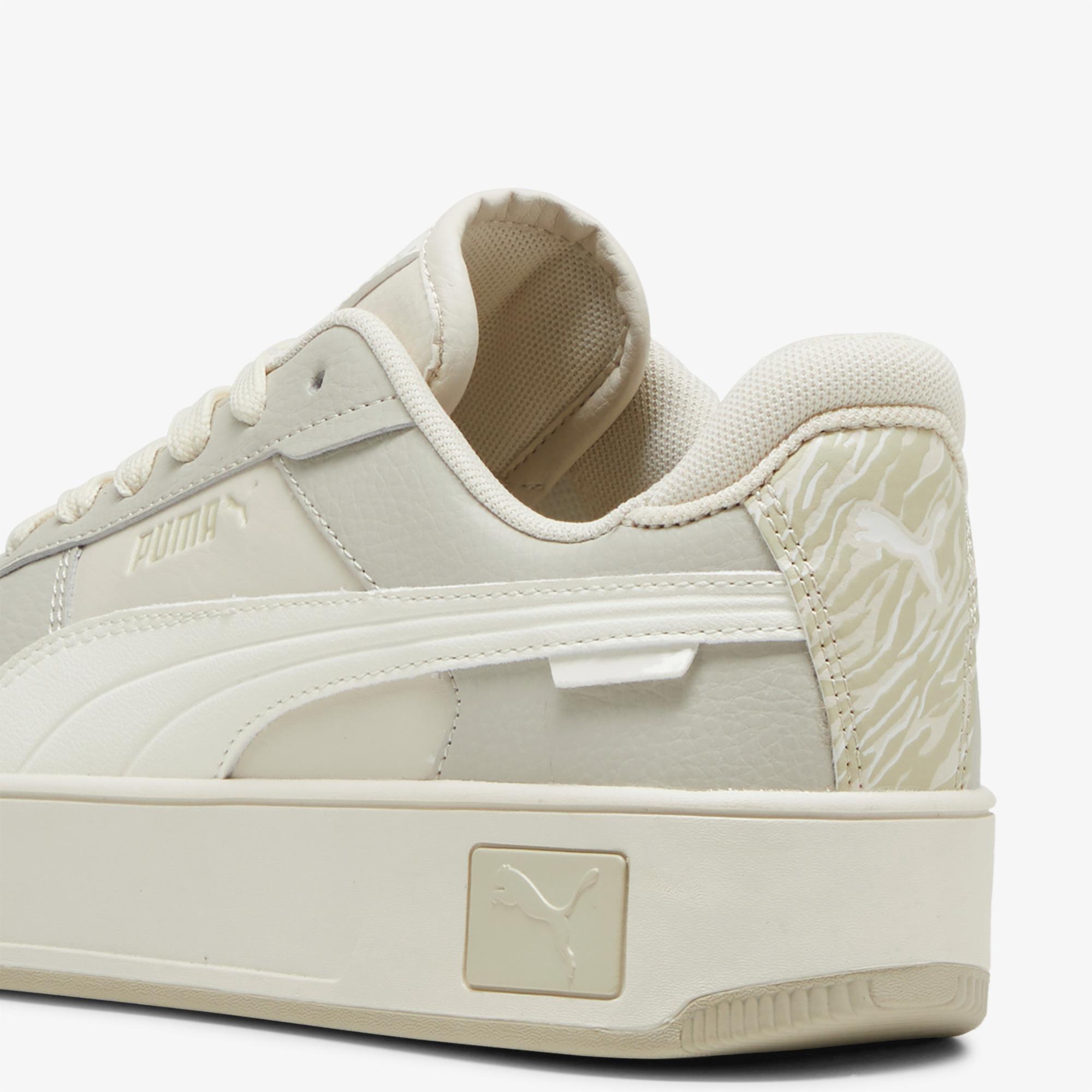 Puma Carina Street Kadın  Bej Spor Ayakkabı