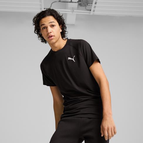  Puma Evostripe Erkek Siyah Günlük T-Shirt
