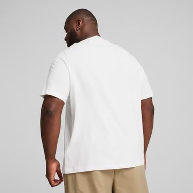  Puma Squad Erkek Beyaz Günlük T-Shirt