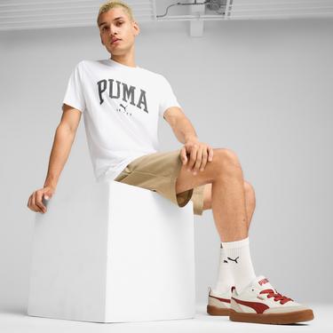  Puma Squad Erkek Beyaz Günlük T-Shirt