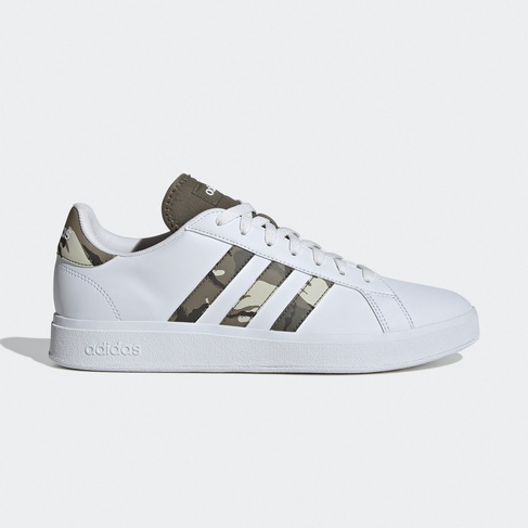  adidas Grand Court Base 2.0 Erkek Beyaz Spor Ayakkabı