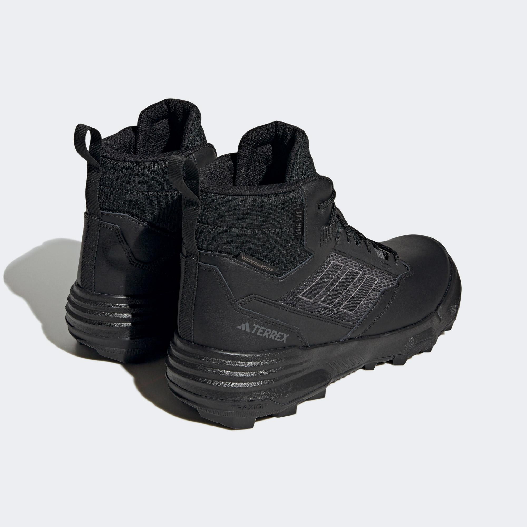adidas Terrex Unity Lea Mid Ready Unisex Siyah Bot