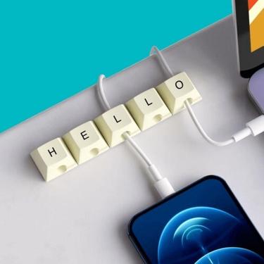  Mustard Beşli Klavye Tuşları  Kişiselleştirilebilir 
Retro Kablo Düzenleyici