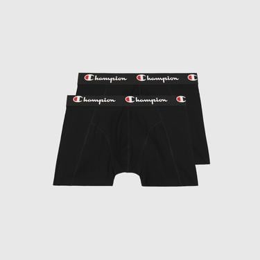  Champion Classic 2'li Erkek Siyah Boxer