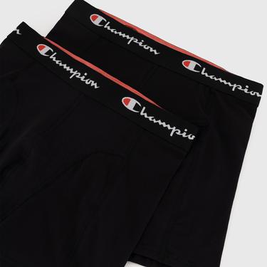  Champion Classic 2'li Erkek Siyah Boxer