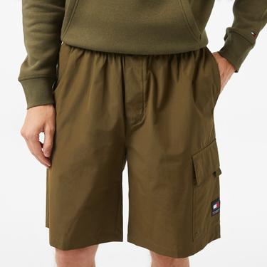  Tommy Jeans Aiden Technical Erkek Yeşil Şort