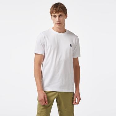  Tommy Hilfiger  Erkek Beyaz T-Shirt