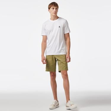  Tommy Hilfiger  Erkek Beyaz T-Shirt