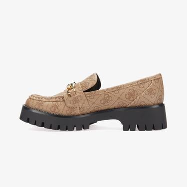  Guess Almty Logo Kadın Bej/Kahverengi Ayakkabı